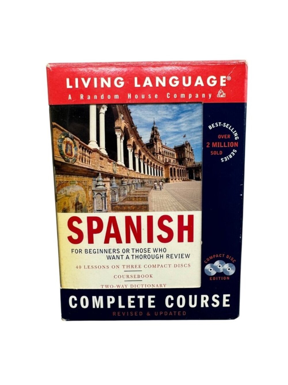 Living Language Spanish Complete Course CDs Books - Beginner-intermediate READ